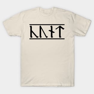 Rude Runes - Anglo-Saxon oaths (1) T-Shirt